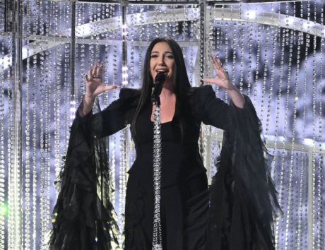 Yuval Rapahel sings New Day will Rise at Eurovision and wins second place