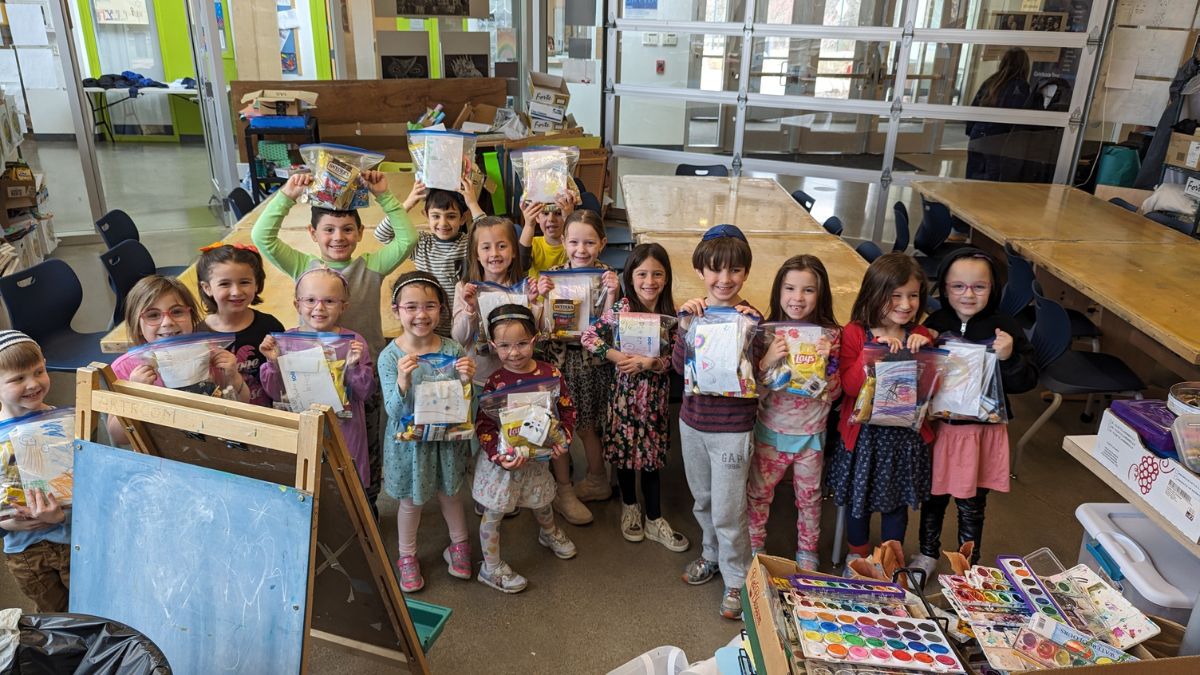Children smiling at the end of 2025 UJA Annual Campaign