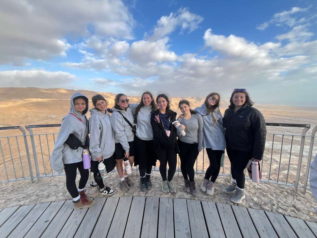 Participants in Jewish Federation's Desert Wolves Cohort in Israel